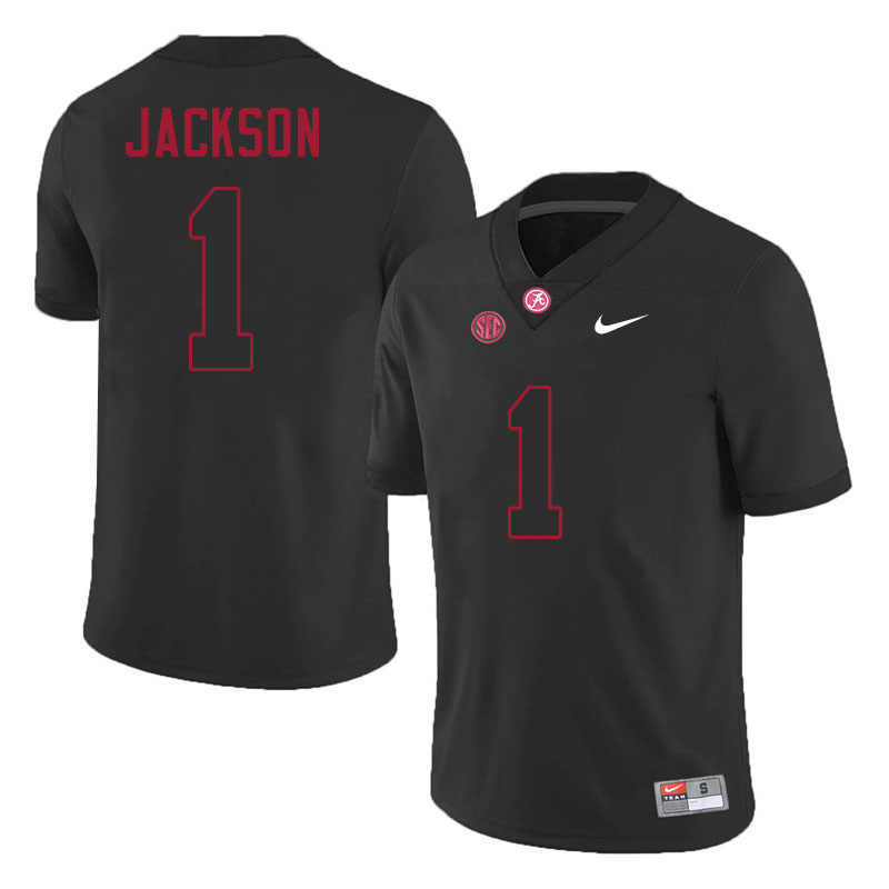 Domani Jackson Alabama Jersey,University Of Alabama Crimson Tide Football Jersey,Uniforms-Black